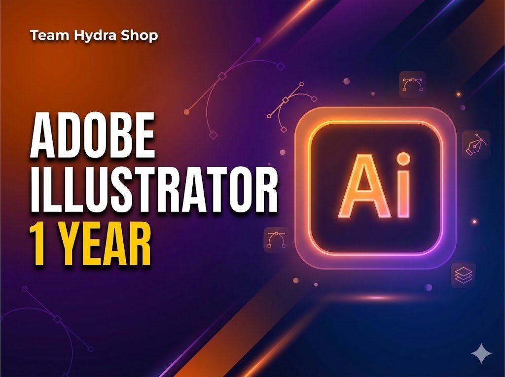 Adobe Illustrator – 1 Year Official Subscription (Personal Email Activation)